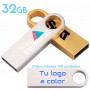 Pendrive 32GB personalizado con logo, x100