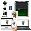 Grabadora láser Wainlux 3000mW USB y Bluetooth