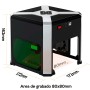 Grabadora láser Wainlux 3000mW USB y Bluetooth