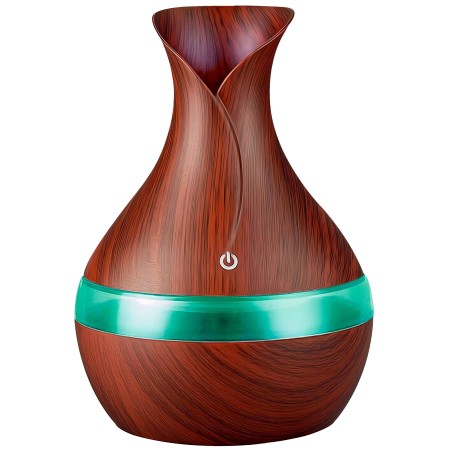 Difusor humidificador ultrasónico 300ml con luz LED