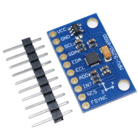 MPU-9250: acelerómetro, giroscopio y magnetómetro 9 ejes