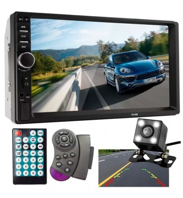 Estereo de Pantalla Con Bluetooth Android Reproductor MP5 Para Auto Carro  Coche