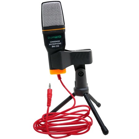 Micrófono BM-350: condensador, miniplug 3.5mm