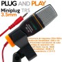 Micrófono BM-350: condensador, miniplug 3.5mm