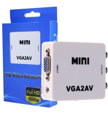 Conversor de video VGA a AV