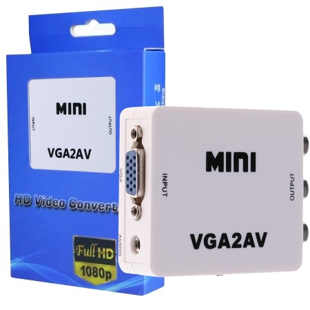 Conversor VGA a RCA con salida PAL o NTSC