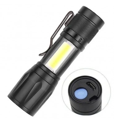 Linterna Recargable USB AF107B