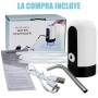 Bomba eléctrica para bidón de agua, recargable USB