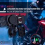 Cargador doble USB 12V con brújula y slot encendedor