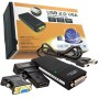 Conversor USB 2.0 a DVI, VGA y HDMI para PC y notebook