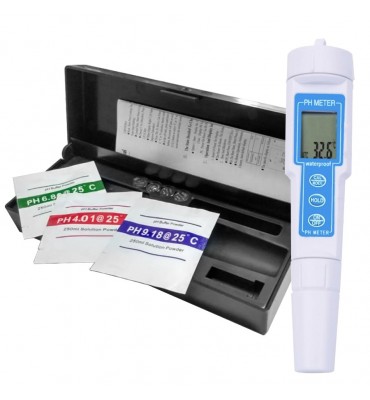 Medidor de pH y Temperatura...