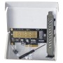 Adaptador SSD M.2 NVMe a PCIe 3.0 x4, hasta 4 GB/s