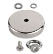Kit de pesca magnética 48 mm, imán de 88 kg de fuerza