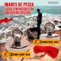 Kit de pesca magnética 60 mm, imán de 156 kg de fuerza