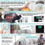 Sistema de alarma antirrobo para el hogar + accesorios