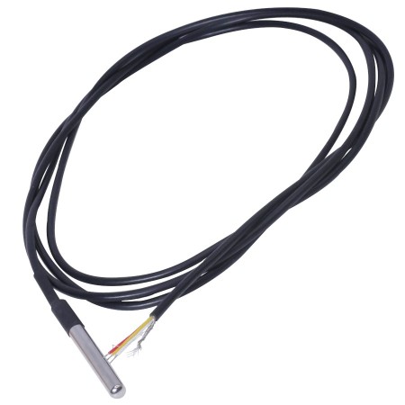 Sensor de temperatura DS18B20, sonda 2 m blindada