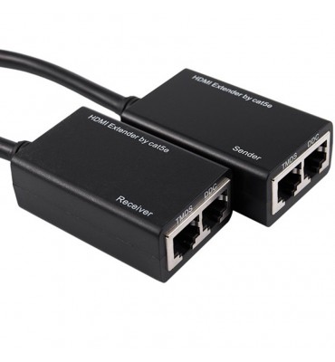 PROLONGADOR USB-HDMI (150cm), CON TOMA DE FIJACION PARA EMPOTRAR