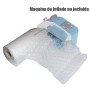 Papel burbuja sin inflar, 2 rollos x 500 m, diamante