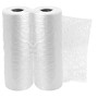 Papel burbuja sin inflar, 2 rollos x 500 m, diamante