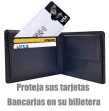 Estuche bloqueador RFID de cartón aluminizado