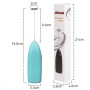 Mini batidor eléctrico de acero inoxidable a pilas