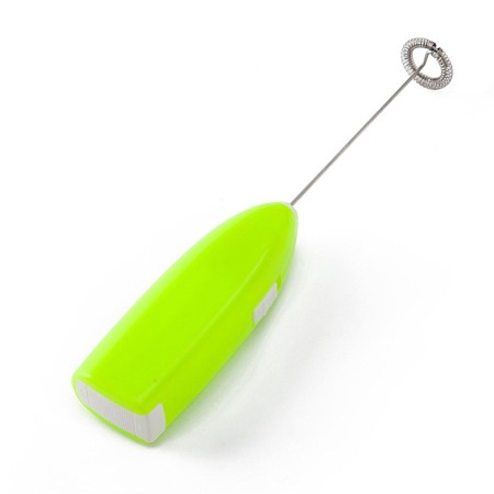 Mini batidor eléctrico de acero inoxidable a pilas