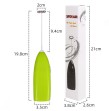 Mini batidor eléctrico de acero inoxidable a pilas