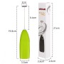 Mini batidor eléctrico de acero inoxidable a pilas
