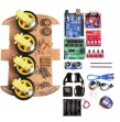 Kit robot auto 4WD con Arduino UNO y sensor ultrasónico