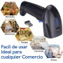 Escáner de código de barras 1D 2D Wireless y USB