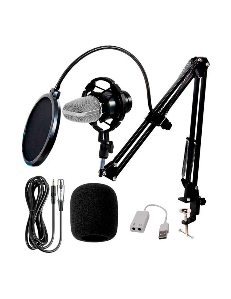 Microfono profesional BM800 con brazo shock para radio /