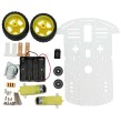 Kit chasis 4WD con motores, ruedas y portapilas