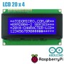 Display LCD 20x4 azul outlet, compatible Arduino
