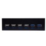 Panel frontal para bahía 5.25 con 2 USB 3.0 y 4 USB 2.0