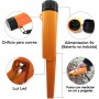 Detector de metales sumergible IP66, con manual