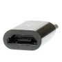 Adaptador Micro USB hembra a USB-C macho reversible