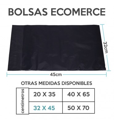 Bolsas Para Comercio Negras...