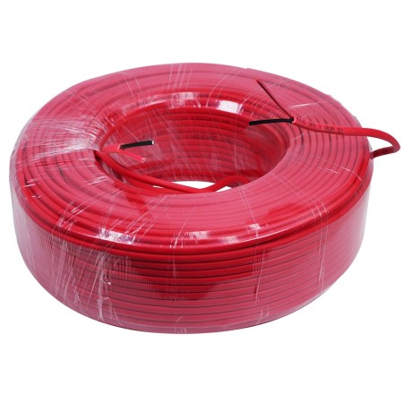 Cable resistente al fuego 18/2, rollo de 100 metros
