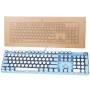 Combo Mouse + Teclado semi mecanico  RGB
