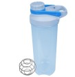 Vaso shaker 700 ml con mezclador de acero, libre de BPA