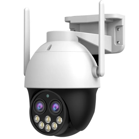 Cámara Wi-Fi 4MP doble lente T-CP6920LV-W4D IP66