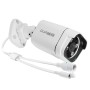 Cámara Bullet 4 Led IR 5 MP Microfono parlante para exterior Ethernet