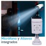 Cámara Bullet 4 Led IR 5 MP Microfono parlante para exterior Ethernet