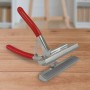 Pinza tensadora de tela, boca ancha ergonómica