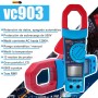 Pinza amperométrica Zotek VC903 1200 A True RMS