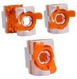 Roseta CAT6A RJ45 autocrimpeable, sin herramientas