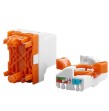 Roseta CAT6A RJ45 autocrimpeable, sin herramientas