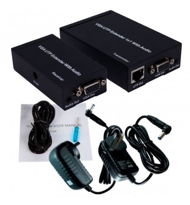 Extensor VGA por UTP activo...