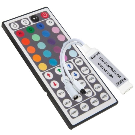 Control remoto RGB de 44 botones para tiras LED