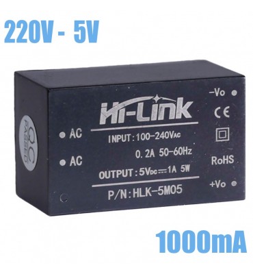 Fuente Aislada HLK-5M05 5v...